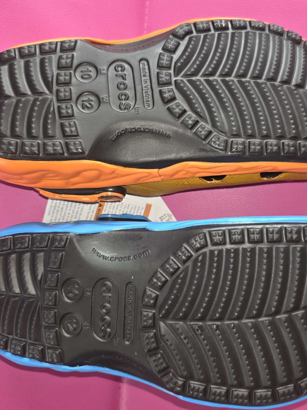 CROCS Kids' Charizard & Blastoise Clogs in Orange and Blue